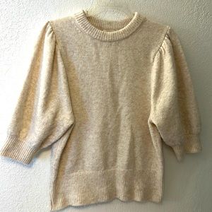 Puff sleeve sweater